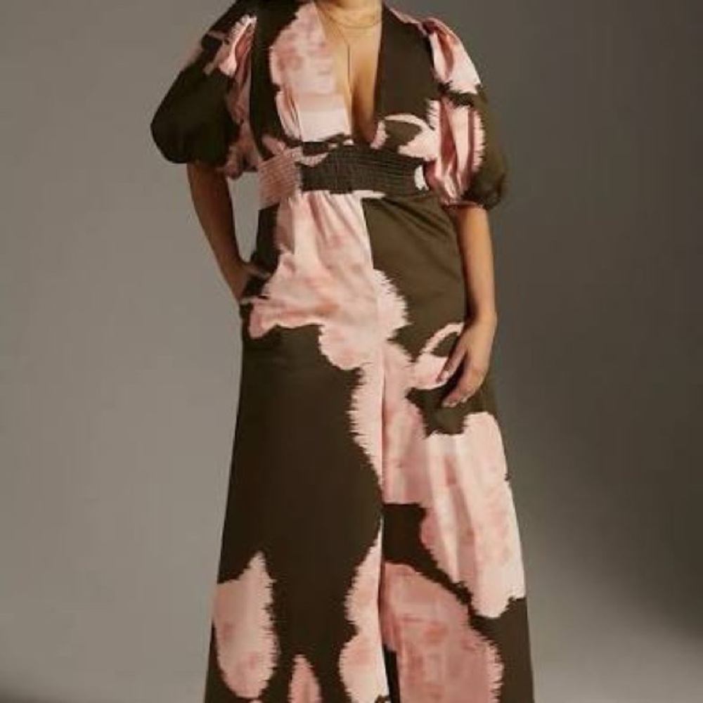 Hutch Pink and Brown Jumpsuit